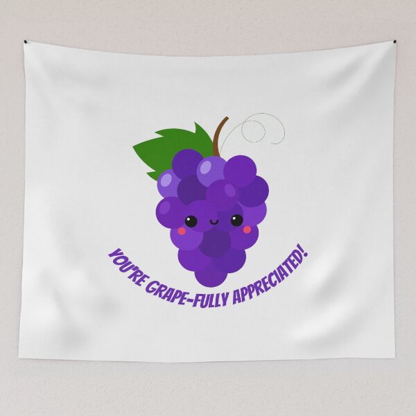 Item preview, Emotional Support Grape: You're Grape-Fully Appreciated! designed and sold by CodedCraftsShop.