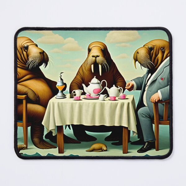 Item preview, Walrus Tea Party designed and sold by PaigeCompositor.
