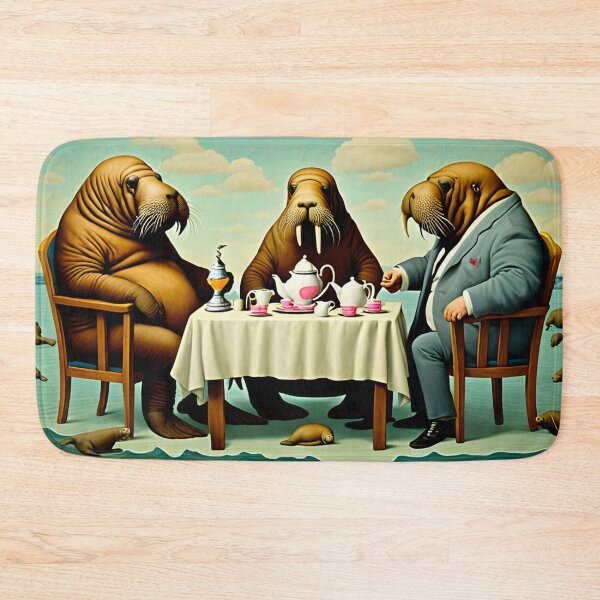 Item preview, Walrus Tea Party designed and sold by PaigeCompositor.