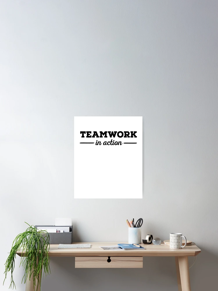 Thumbnail 2 of 3, Poster, Teamwork designed and sold by Vectorqueen.