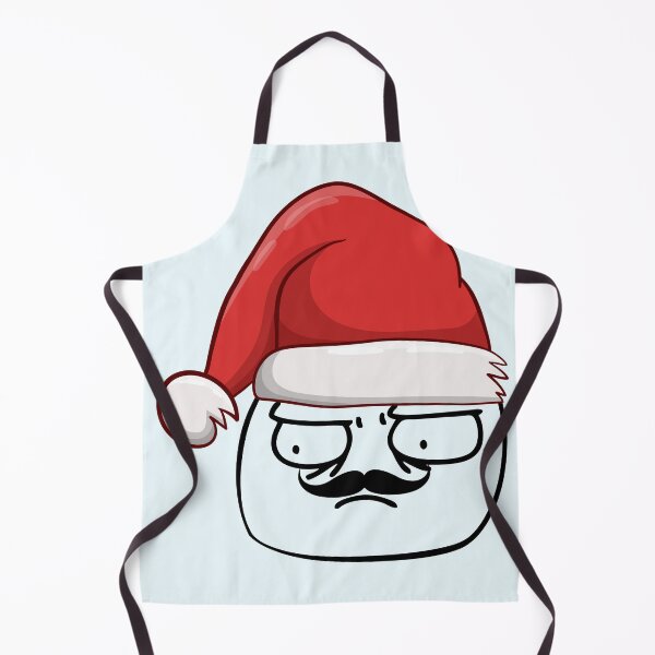Item preview, Funny xmas meme: Derp face santa with mustache designed and sold by QUOT-s.