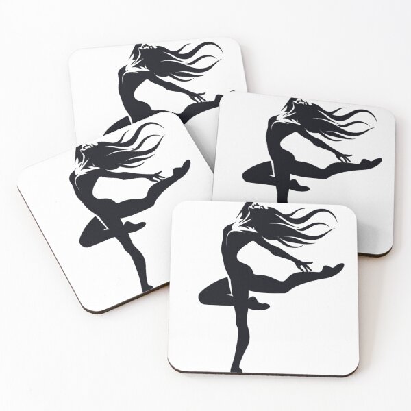 Item preview, Silhouette of a dancer in motion designed and sold by LongIslandDesgn.