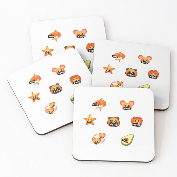 Item preview, Angry Cursing Emojis Pack of 7 designed and sold by Culture-Corner.