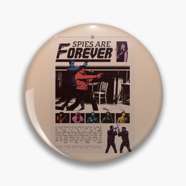 Item preview, Spies Are Forever Vintage Poster designed and sold by pointlessnachos.