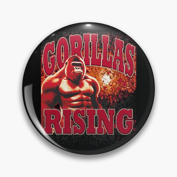 Item preview, Old-School Strength: Gorillas Rising designed and sold by LthrDaddyBear.