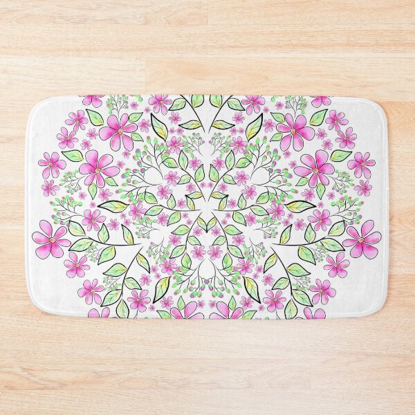 Item preview, Mandala, floral, intense colors /1 designed and sold by My-fake-places.