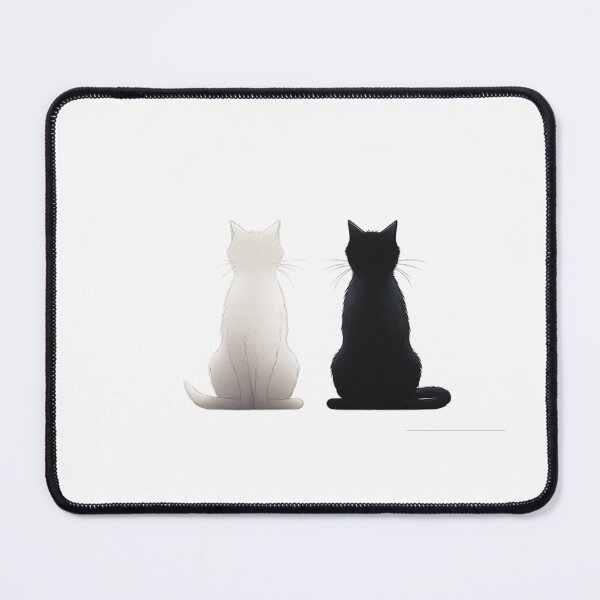 Item preview, Cats Looking Back designed and sold by SansoRedbubble.