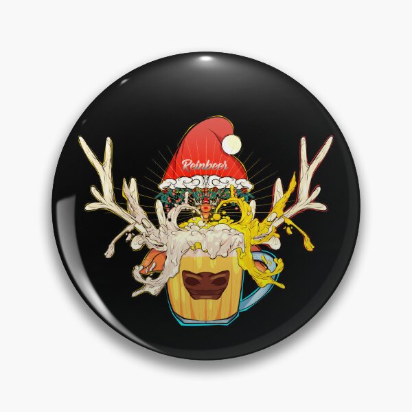 Item preview, Funny Reinbeer Christmas designed and sold by Mariia Berezhna.