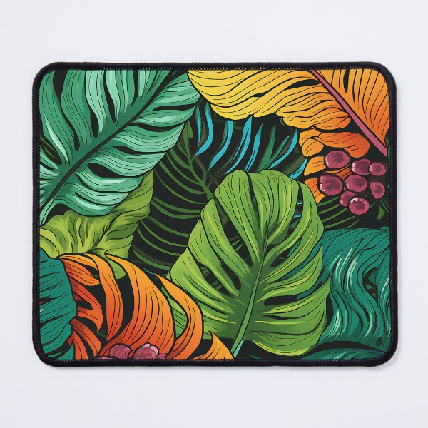 Item preview, Monstera Tropical Leaves Abstract Jungle Tapestry designed and sold by HisoTorDesign.