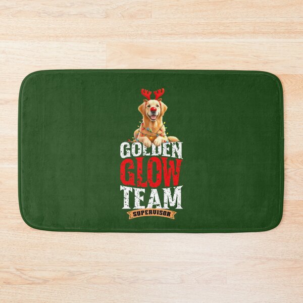 Item preview, Golden Retriever Reindeer Christmas Tree Lights Team Supervisor Dog Lover designed and sold by DAMOTAmagazine.