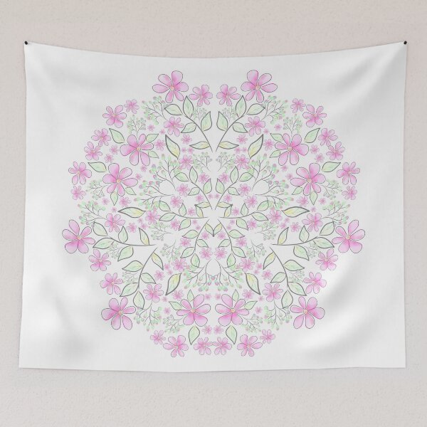 Item preview, Mandala, floral, light pastel colors /1 designed and sold by My-fake-places.