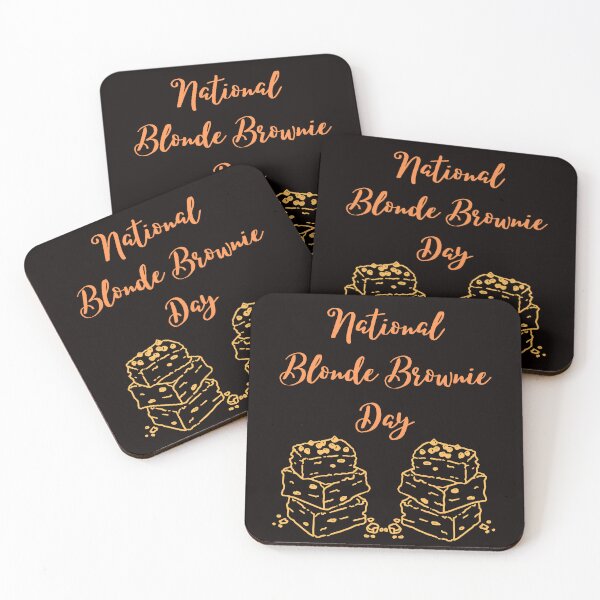 Item preview, National Blonde Brownie day designed and sold by Simo0455.
