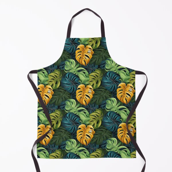 Item preview, Monstera Tropical Leaves Abstract Celebration designed and sold by HisoTorDesign.