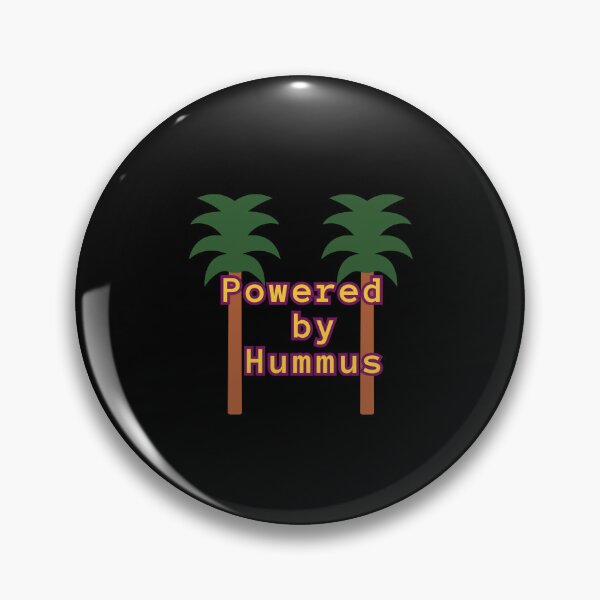 Item preview, Powered by Hummus, Vegan food, Chick Peas Lover designed and sold by CosmicGypsy2000.