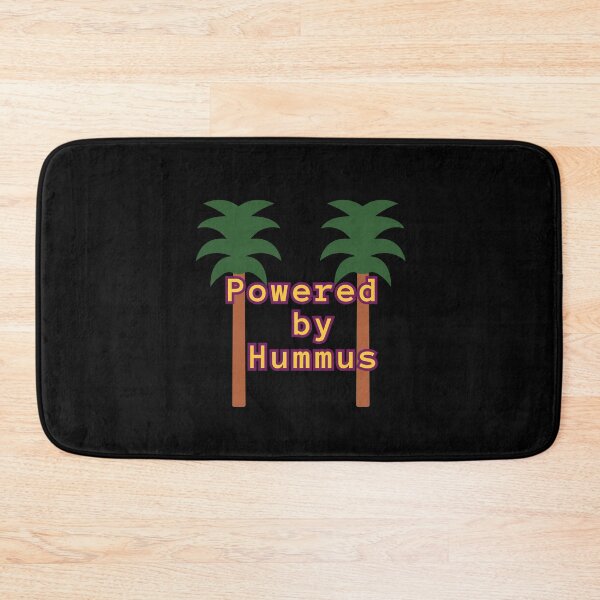 Item preview, Powered by Hummus, Vegan food, Chick Peas Lover designed and sold by CosmicGypsy2000.