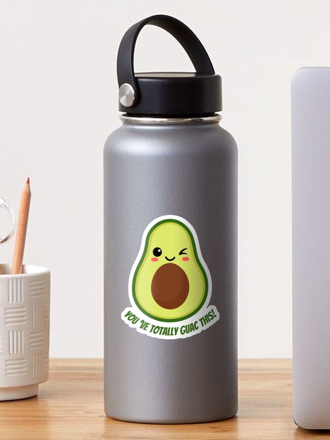 Emotional Support Avocado: You've Totally Guac This! Sticker for