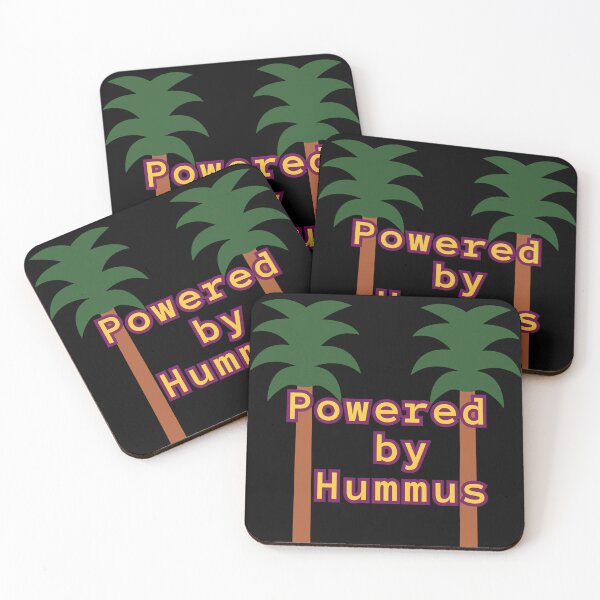 Item preview, Powered by Hummus, Vegan food, Chick Peas Lover designed and sold by CosmicGypsy2000.