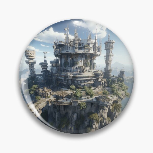 Item preview, Levitating Iron Fortress designed and sold by imagi-naition.