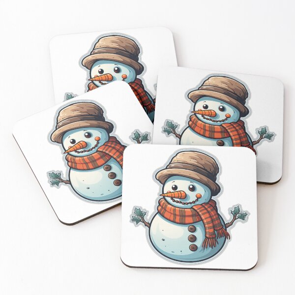 Item preview, Winter Wonderland Snowman Art designed and sold by DigitalPrism-Co.