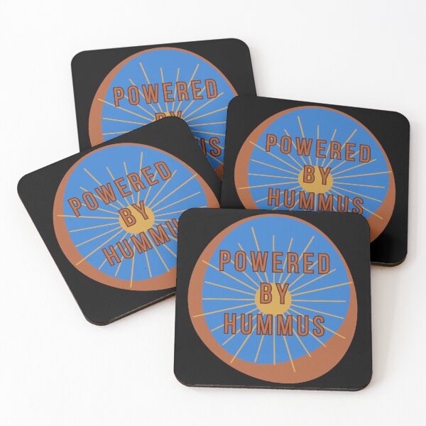 Item preview, Powered by Hummus, Vegan food, Chick Peas Lover designed and sold by CosmicGypsy2000.
