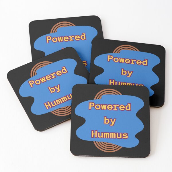 Item preview, Powered by Hummus, Vegan food, Chick Peas Lover designed and sold by CosmicGypsy2000.