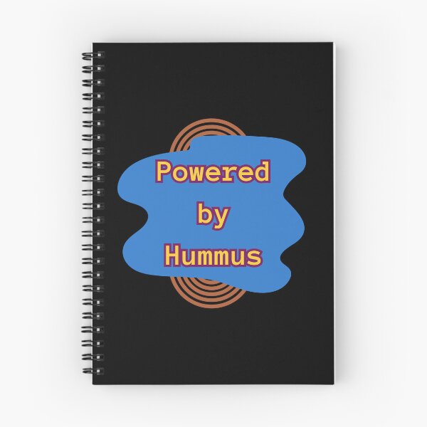 Item preview, Powered by Hummus, Vegan food, Chick Peas Lover designed and sold by CosmicGypsy2000.