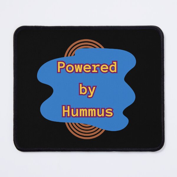Item preview, Powered by Hummus, Vegan food, Chick Peas Lover designed and sold by CosmicGypsy2000.