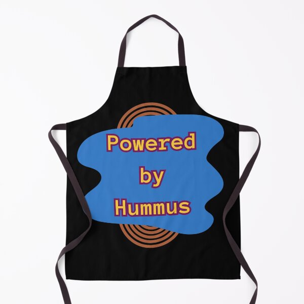 Item preview, Powered by Hummus, Vegan food, Chick Peas Lover designed and sold by CosmicGypsy2000.