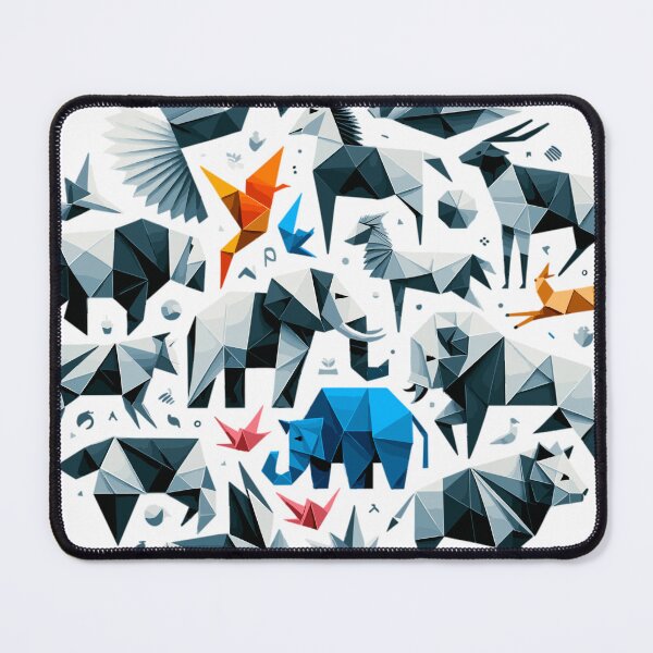 Item preview, Origami inspired animal pattern designed and sold by LongIslandDesgn.
