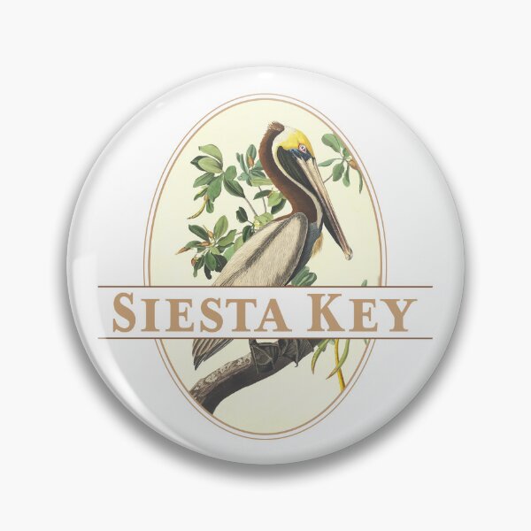 Item preview, Siesta Key Florida Vintage Pelican Design designed and sold by Futurebeachbum.