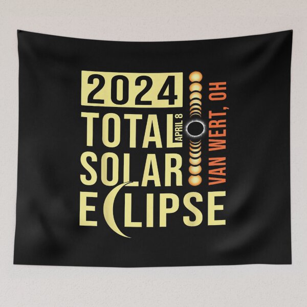 Artikelvorschau, America Totality 04 08 24 Totale Sonnenfinsternis 2024 entworfen und verkauft von Pitchou07.