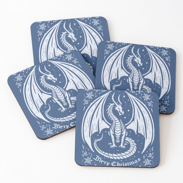 Item preview, Merry Dragon Christmas designed and sold by katemargoli.