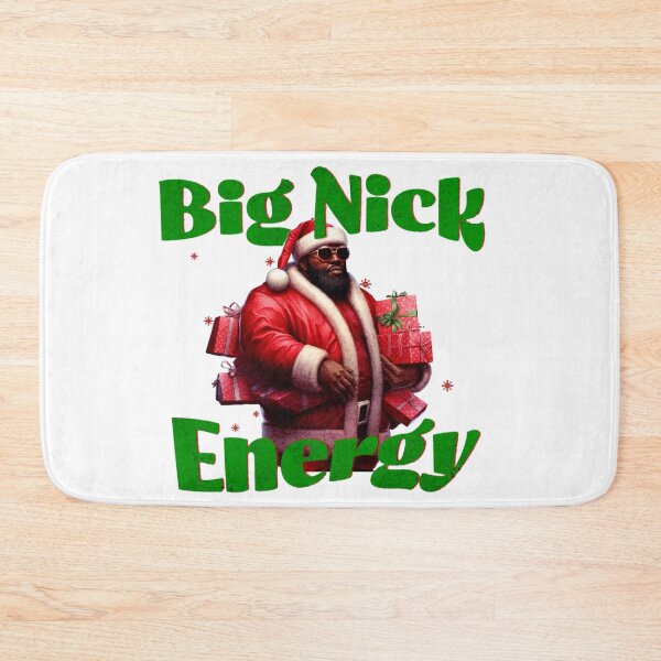 Item preview, Big Nick Energy | Xmas Punk Black Santa with Hip-Hop designed and sold by FairX.