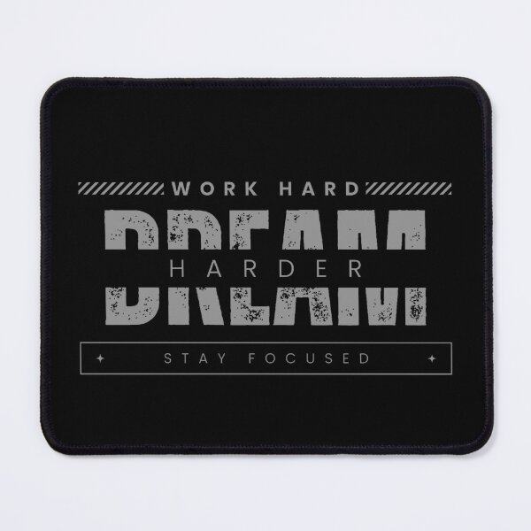Item preview, Work Hard Dream Harder designed and sold by chairmanken.