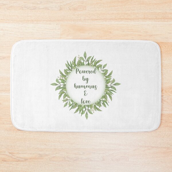 Item preview, Powered by Hummus and Love, Vegan food, Chick Peas Lover designed and sold by CosmicGypsy2000.