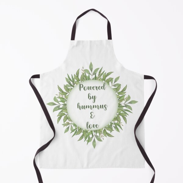 Item preview, Powered by Hummus and Love, Vegan food, Chick Peas Lover designed and sold by CosmicGypsy2000.