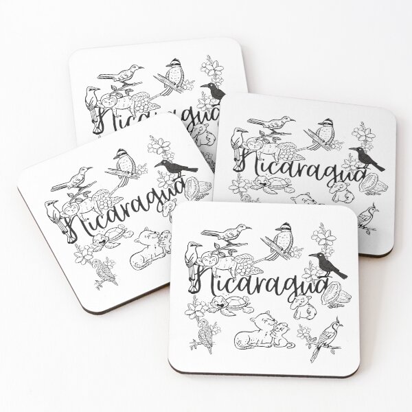Item preview, Nicaraguan Nature: Birds, Animals, and Flowers designed and sold by Claustronautas.