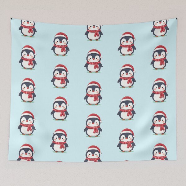 Item preview, Kawaii Christmas Penguin designed and sold by KAI-Studio.