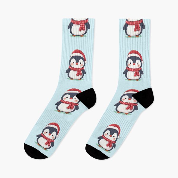 Item preview, Kawaii Christmas Penguin designed and sold by KAI-Studio.