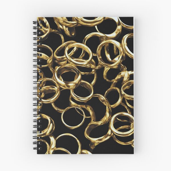 Item preview, Gold Wedding Rings, Nice Pattern for Decorations designed and sold by Aquillashop.