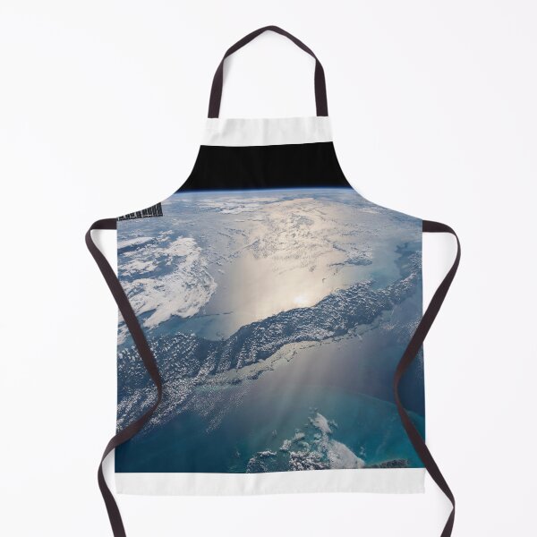 Item preview, STK205077S-The International Spce Station above the Atlantic Ocean. designed and sold by StocktrekImages.