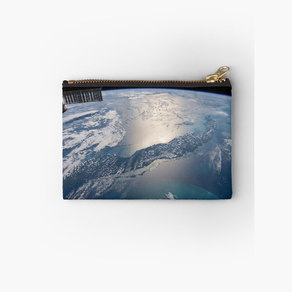 Item preview, STK205077S-The International Spce Station above the Atlantic Ocean. designed and sold by StocktrekImages.