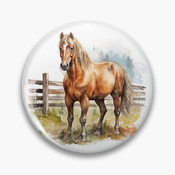 Item preview, Caballo acuarela designed and sold by ReverseBleach.
