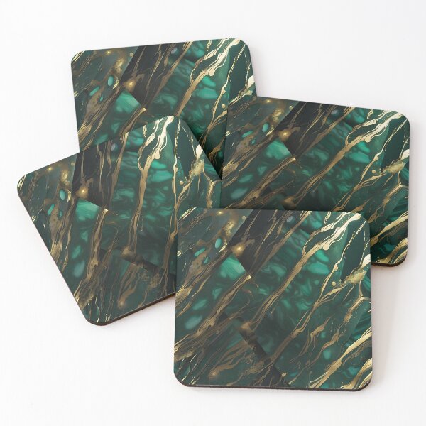 Item preview, Green Marbling designed and sold by EminenceCrafts.