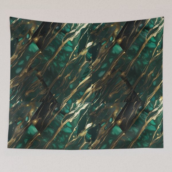 Item preview, Green Marbling designed and sold by EminenceCrafts.