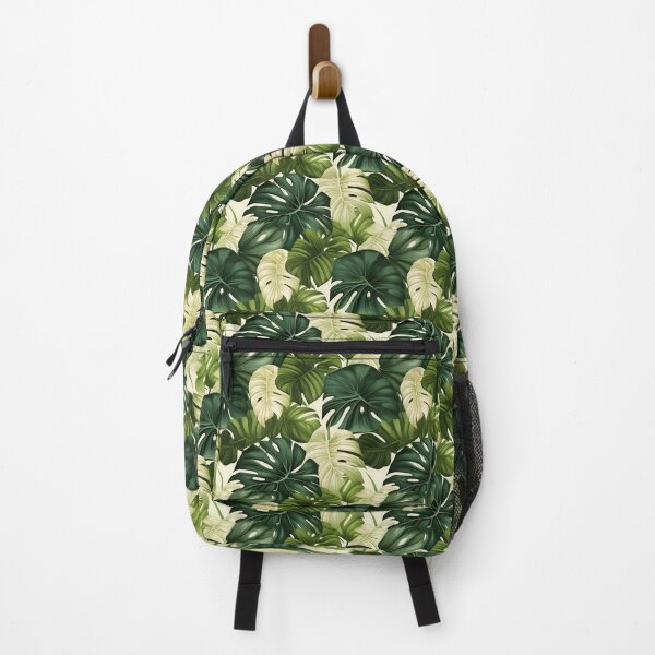 Item preview, Monstera Tropical Leaves Abstract Mandala designed and sold by HisoTorDesign.