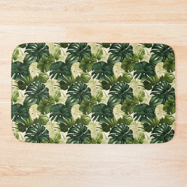 Item preview, Monstera Tropical Leaves Abstract Mandala designed and sold by HisoTorDesign.