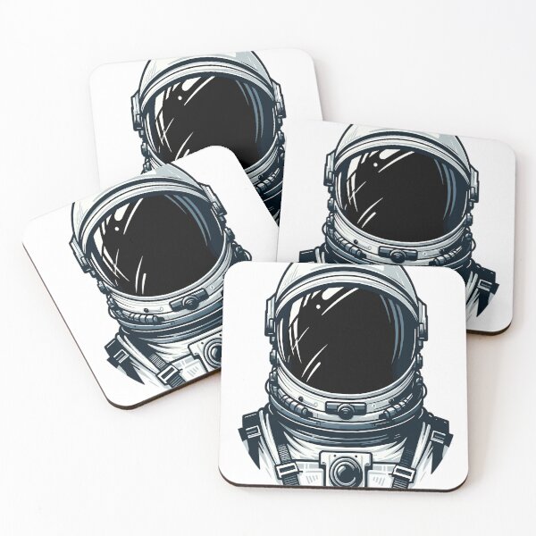 Item preview, Astronaut portrait in space designed and sold by LongIslandDesgn.