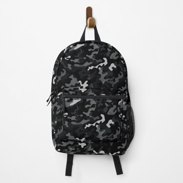 Artikelvorschau, Sleek Black Camouflage Seamless Pattern for Contemporary Look entworfen und verkauft von CodedCraftsShop.