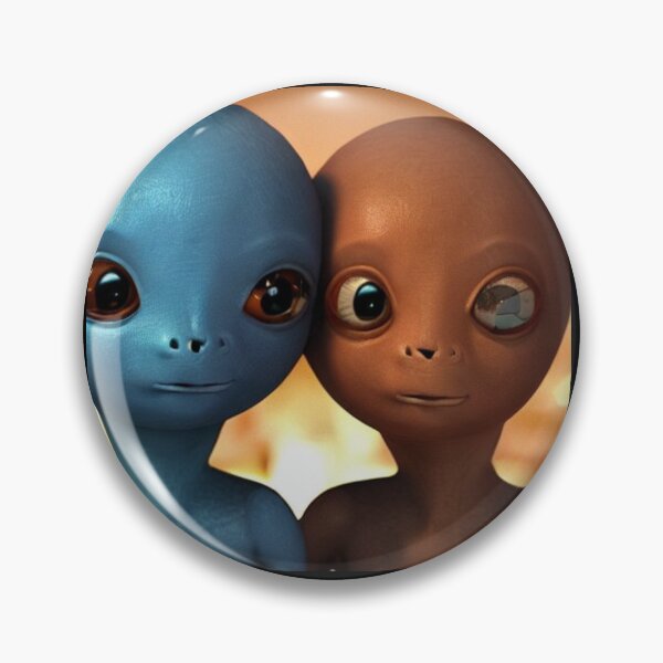 Item preview, Cosmic Companions – Extraterrestrial Friends Art Print designed and sold by SmartDesignByBB.